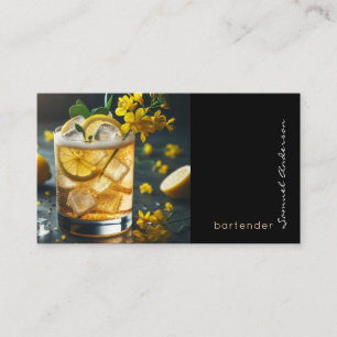 Bartender Zakelijke Kaarten Visitekaartje