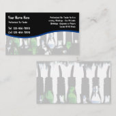 Bartender Zakelijke Kaarten Visitekaartje (Voorkant / Achterkant)