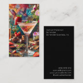 Bartender Zakelijke Kaarten Visitekaartje (Voorkant / Achterkant)