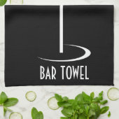 Bartenders Bar Towel Martini Glass Theedoek (Gevouwen)