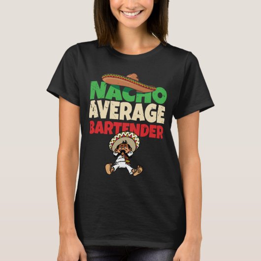 Bartenders Bartending Stuff Joke Pun Bartkeeper T-shirt (Voorkant)