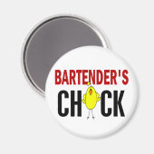 BARTENDER'S CHICK MAGNEET (Voorkant / Achterkant)