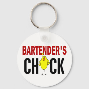 BARTENDER'S CHICK SLEUTELHANGER