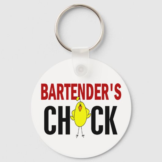 BARTENDER'S CHICK SLEUTELHANGER (Voorkant)