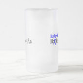 Bartenders hebben meer plezier matglas bierpul (Center)