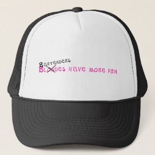 Bartenders hebben meer plezier trucker pet