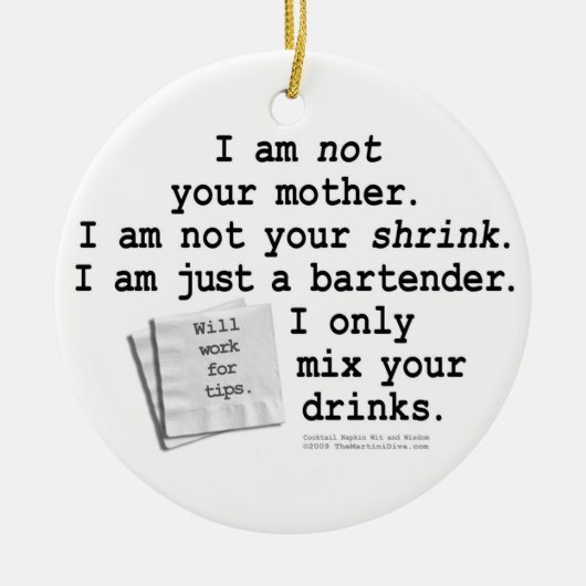 Bartender's Ornament (Voorkant)