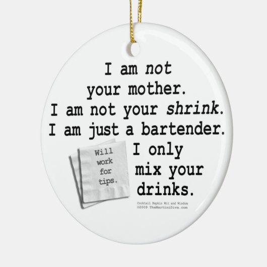 Bartender's Ornament (Links)