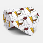 Bartender's stropdas Cocktailbril (Opgerold)