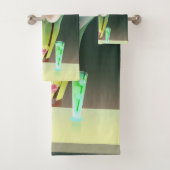 Bartending Dog in Retro Bar Bad Handdoek (Insitu)