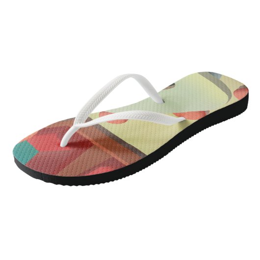 Bartending Dog in Retro Bar Teenslippers (Schuin)