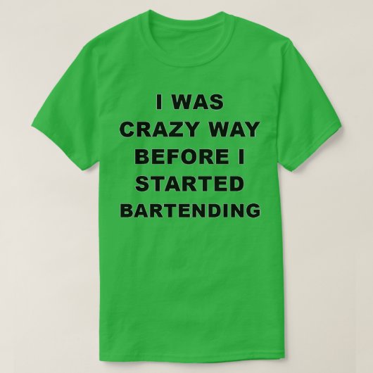 Bartending Gift Cadeau voor mannen T-shirt (Design voorkant)