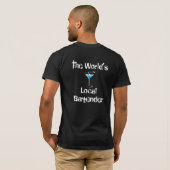 Bartending Tshirt - Professionele school (Achterkant volledig)