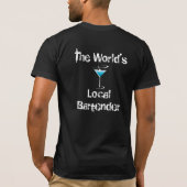 Bartending Tshirt - Professionele school (Achterkant)