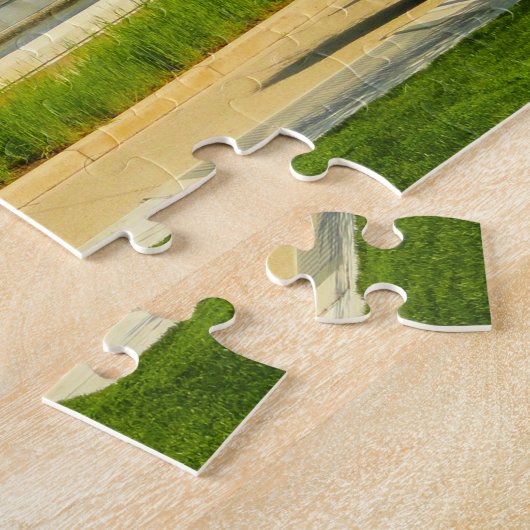 Bartholdi Fountain Washington Legpuzzel (Zijkant)