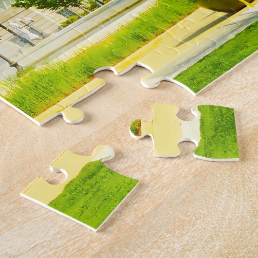 Bartholdi-waterfontein Washington Legpuzzel (Zijkant)