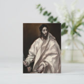 Bartholomeus de apostel van El Greco Briefkaart (Staand voorkant)