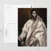 Bartholomeus de apostel van El Greco Briefkaart (Voorkant / Achterkant)