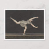 Bartholomeus Ziesenis, danser Briefkaart (Voorkant)