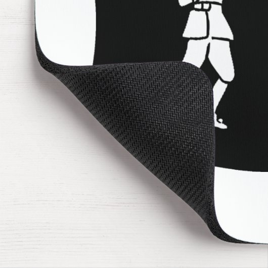 Bartholomew Roberts Flag Mousepad Muismat (Hoek)