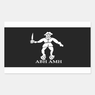 Bartholomew Robert's Pirate Flag Sticker