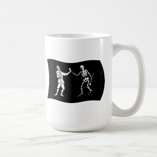 Bartholomew Roberts Vlag Mok (Rechts)
