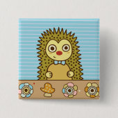 Bartholomew Vierkante Button 5,1 Cm (Voorkant)