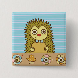 Bartholomew Vierkante Button 5,1 Cm