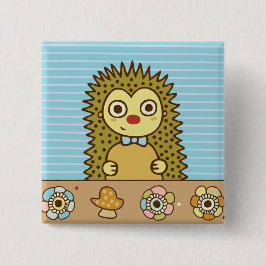 Bartholomew Vierkante Button 5,1 Cm