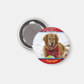 Barticus Kerstmagneet Magneet (Voorkant / Achterkant)