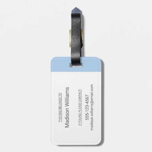 Bartleby - Friends Forever Bagagelabel (Achterkant verticaal)