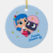 Bartleby - Friends Forever Keramisch Ornament (Voorkant)