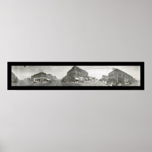 Bartlesville, Oklahoma Foto 1910 Poster