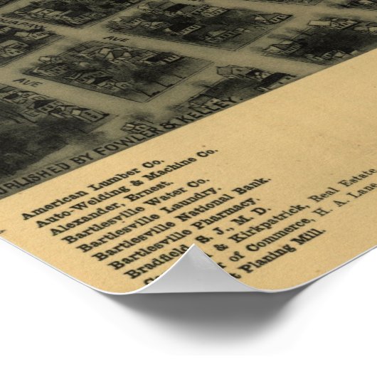 Bartlesville, Oklahoma Poster (Hoek)