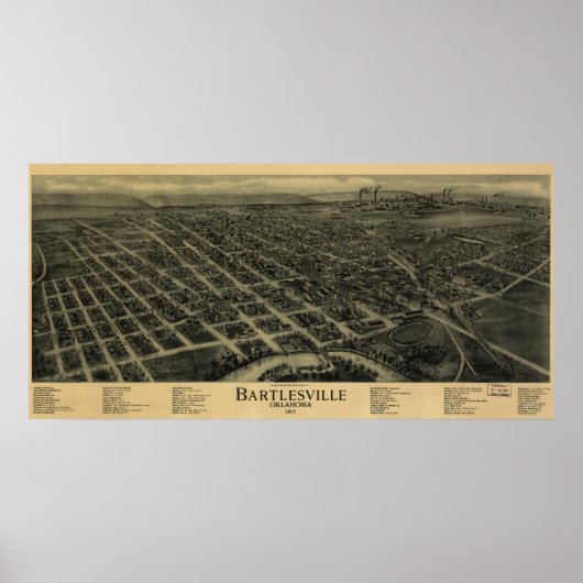 Bartlesville, Oklahoma Poster (Voorkant)