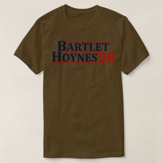 Bartlet en Hoynes 1998 T-shirt (Design voorkant)