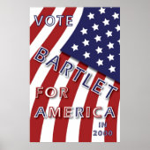 Bartlet voor het Amerikaanse poster (Voorkant)