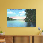 Bartlett Carry Club Uitzicht van het Boven van de  Canvas Afdruk (Insitu (Woonkamer))