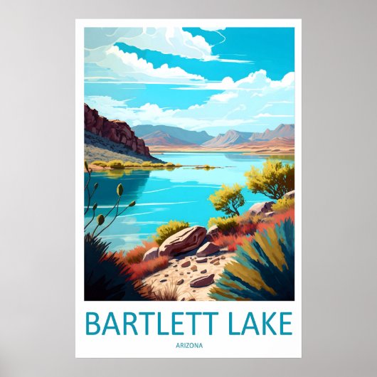 Bartlett Lake 1 Poster (Voorkant)