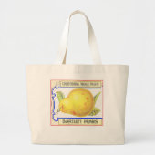 BARTLETT PEARS GROTE TOTE BAG (Voorkant)