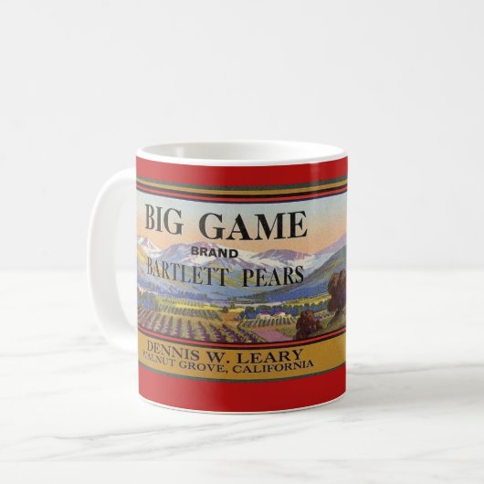 Bartlett Pears Mok (Voorkant links)
