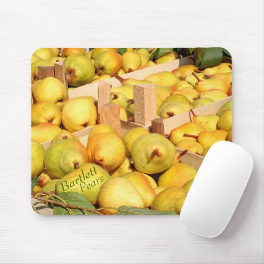 Bartlett Pears Mousepad Muismat (Met muis)