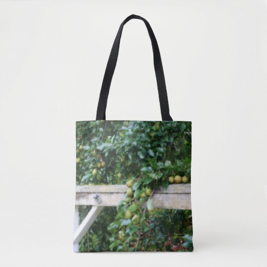 Bartlett Pears op Tree Country Tote Bag (Voorkant)