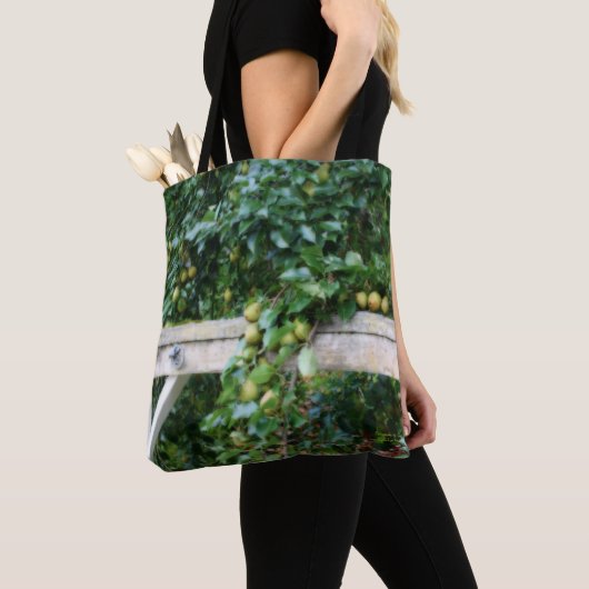 Bartlett Pears op Tree Country Tote Bag (Dichtbij)