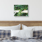 Bartlett Pears op Tree Hitching Post Canvas Afdruk (Insitu (Slaapkamer))