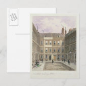 Bartlett's Buildings, Holborn, 1838 Briefkaart (Voorkant / Achterkant)