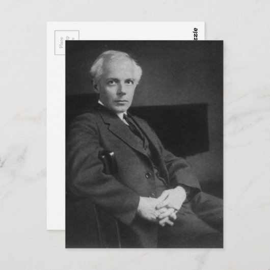 bartok briefkaart (Voorkant / Achterkant)