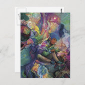 Bartok neemt thee~~ briefkaart (Voorkant / Achterkant)