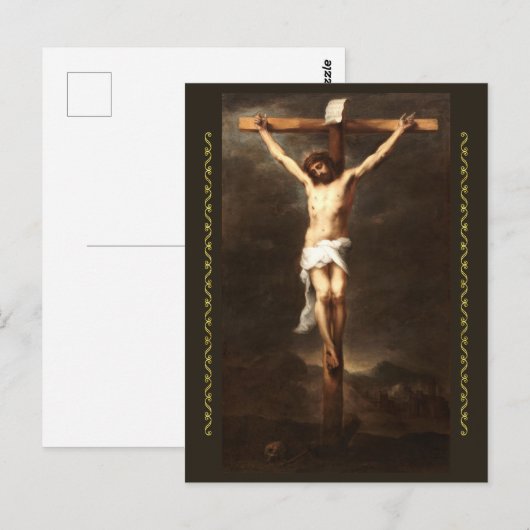 Bartolomé Estebán Murillo Briefkaart (Voorkant / Achterkant)