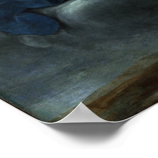 Bartolomé Esteban Murillo De Baby Christus Poster (Hoek)